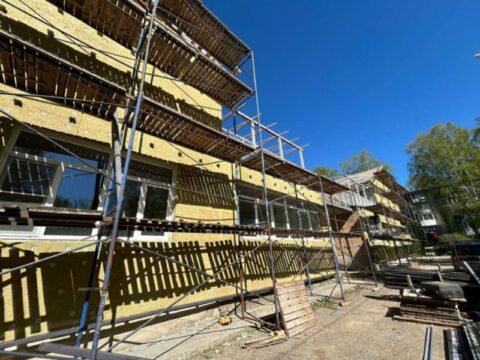 Капитальный ремонт детского сада «Аленка» выполнен на 36,8% новости Талдома 